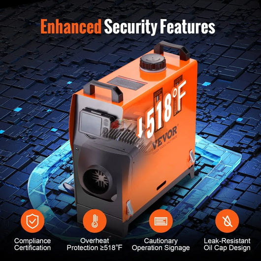 VEVOR Heat All-In-One Diesel Heater